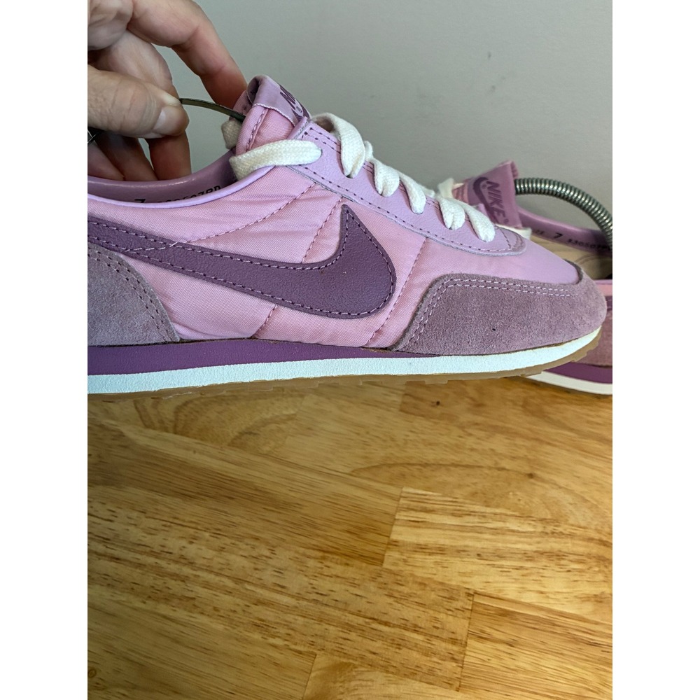 Vintage Nike Waffle Trainer Pink Purple Sneakers 830507PD Womens Size 7 rare - Picture 12 of 16